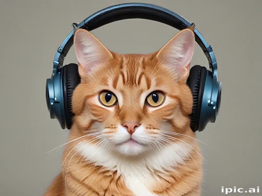 cat headphones png