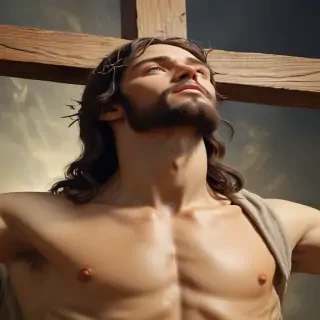 image of jesus on the cross
