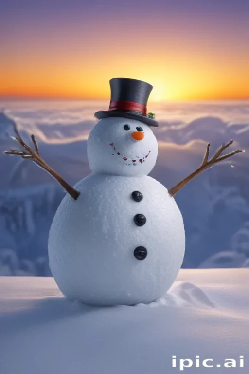png snowman
