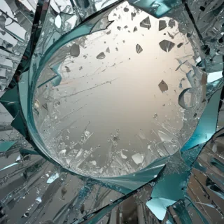 wallpaper broken glass