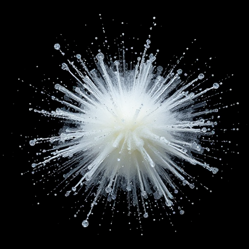 transparent explosion