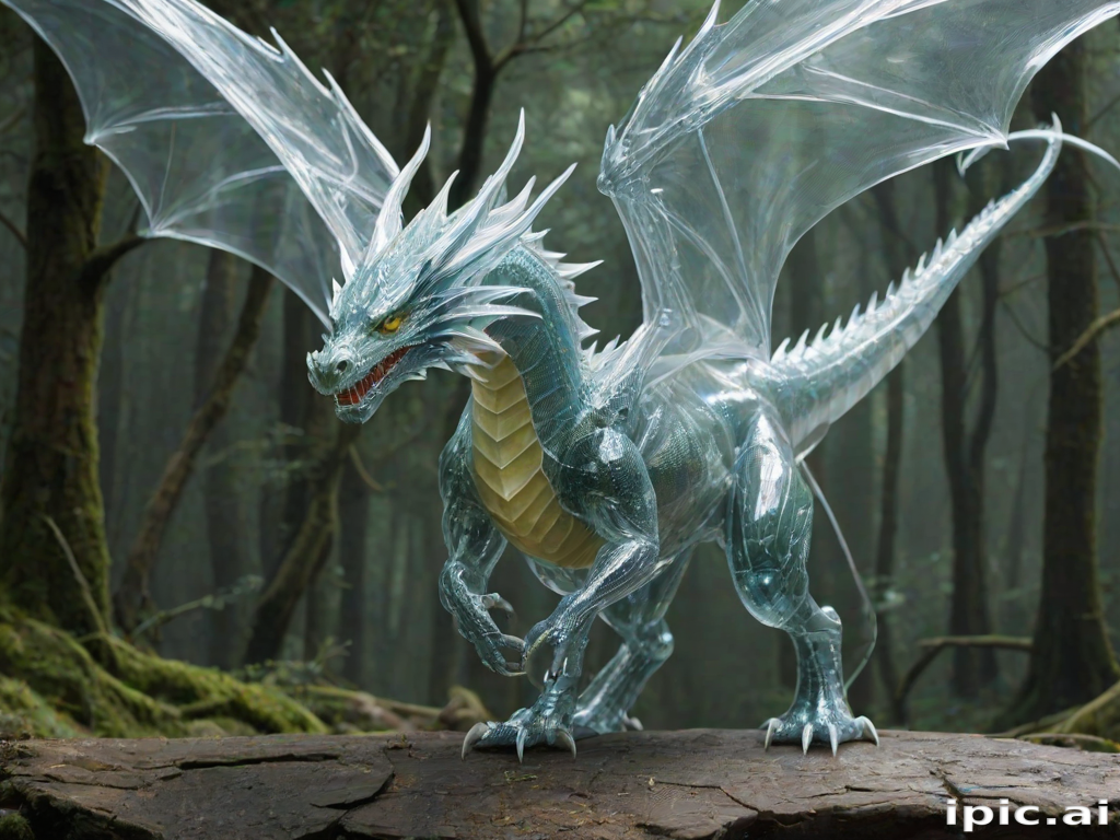transparent dragon