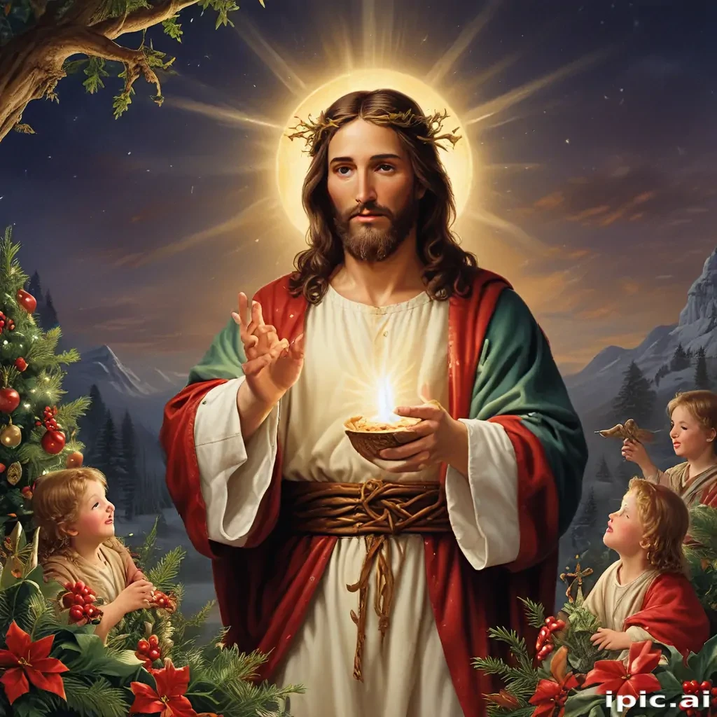 christmas wallpaper jesus