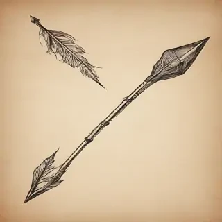 hand drawn arrow