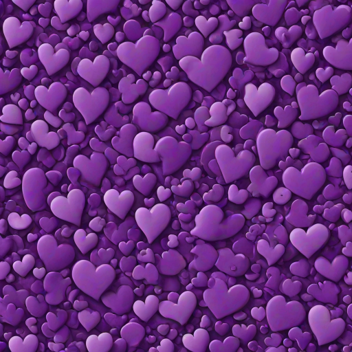 purple hearts wallpaper