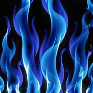 blue flame background