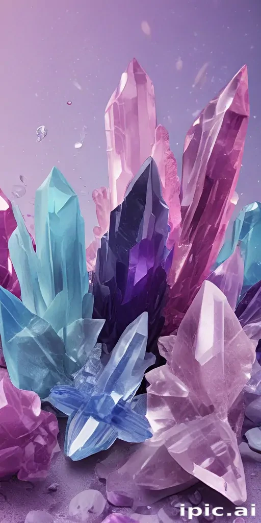 crystals background