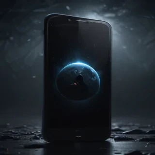 darkness phone wallpaper