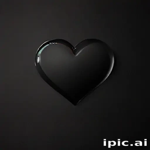 wallpaper black heart