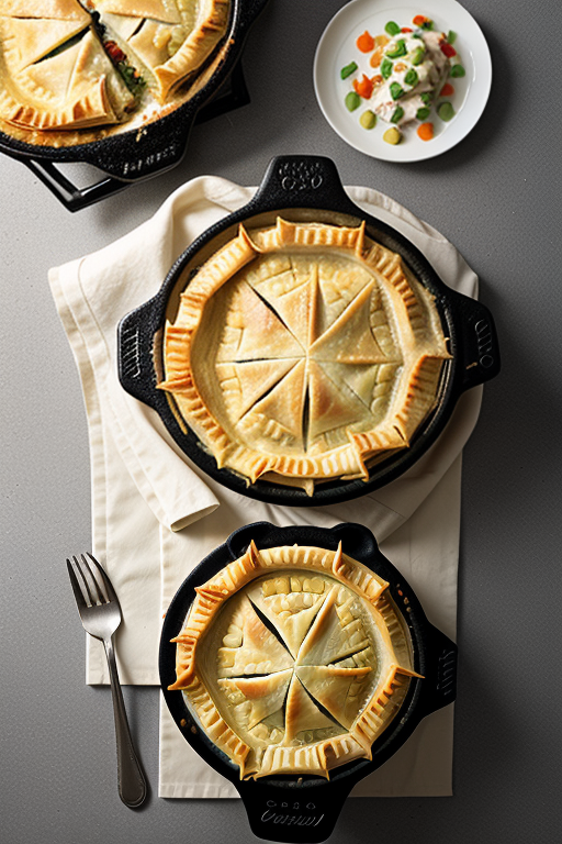 chicken pot pie with phyllo crust