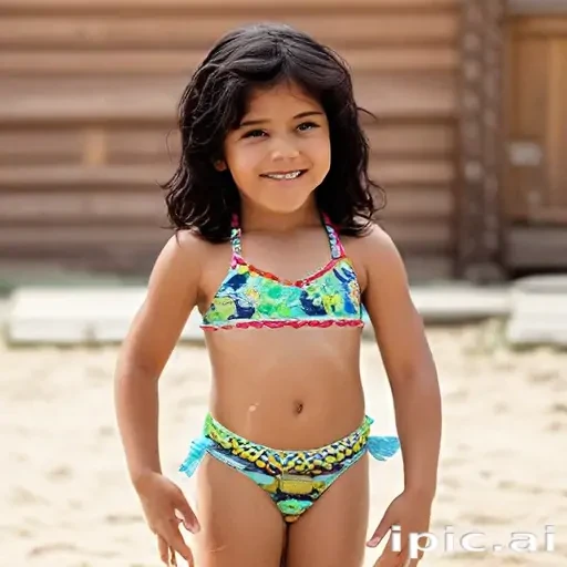 indian kid bikini