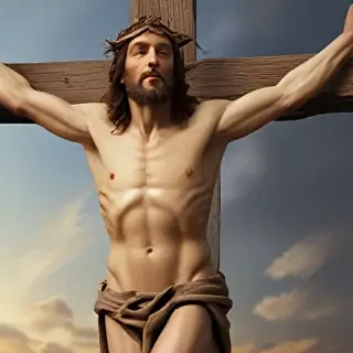pics of jesus on the cross