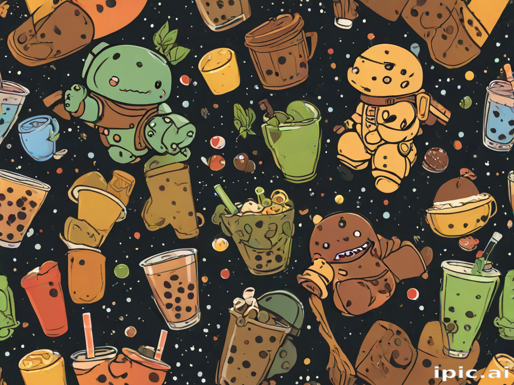 boba background