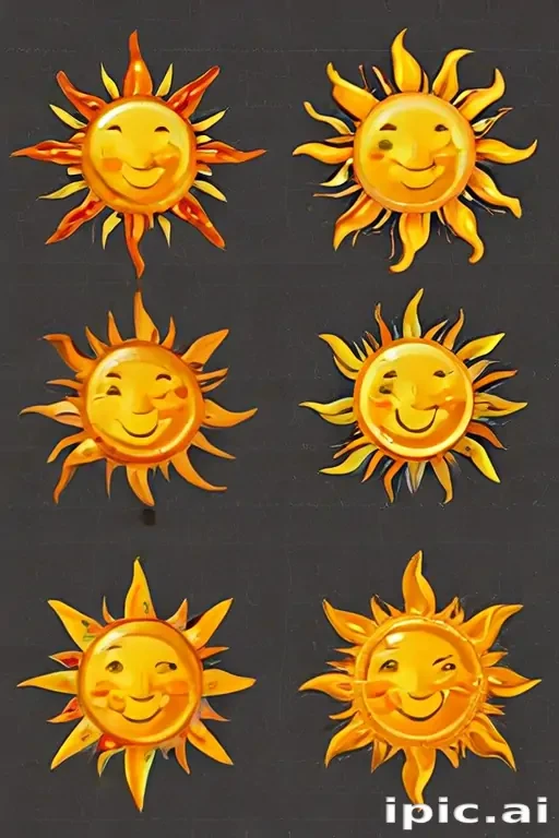 sun cartoon png