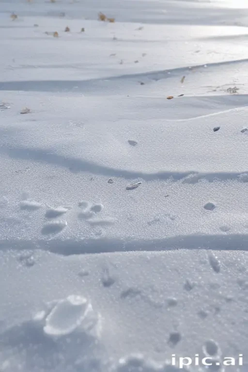 transparent snow