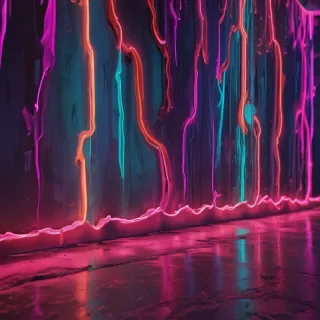 neon background aesthetic
