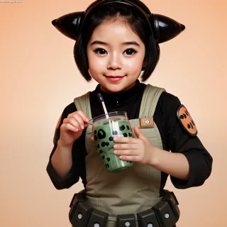 cute boba wallpapers