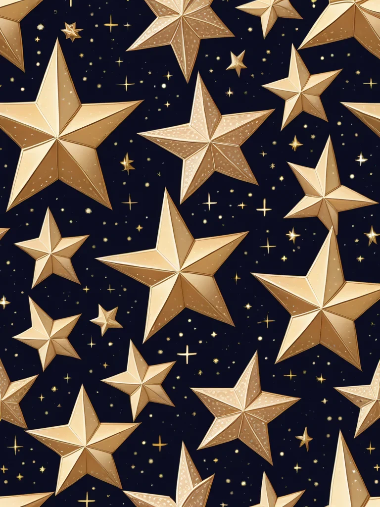 images of golden stars