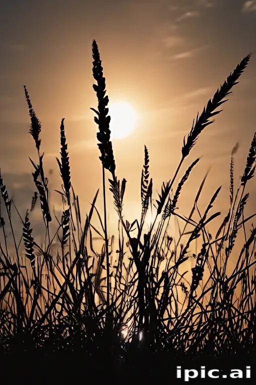 grass silhouette