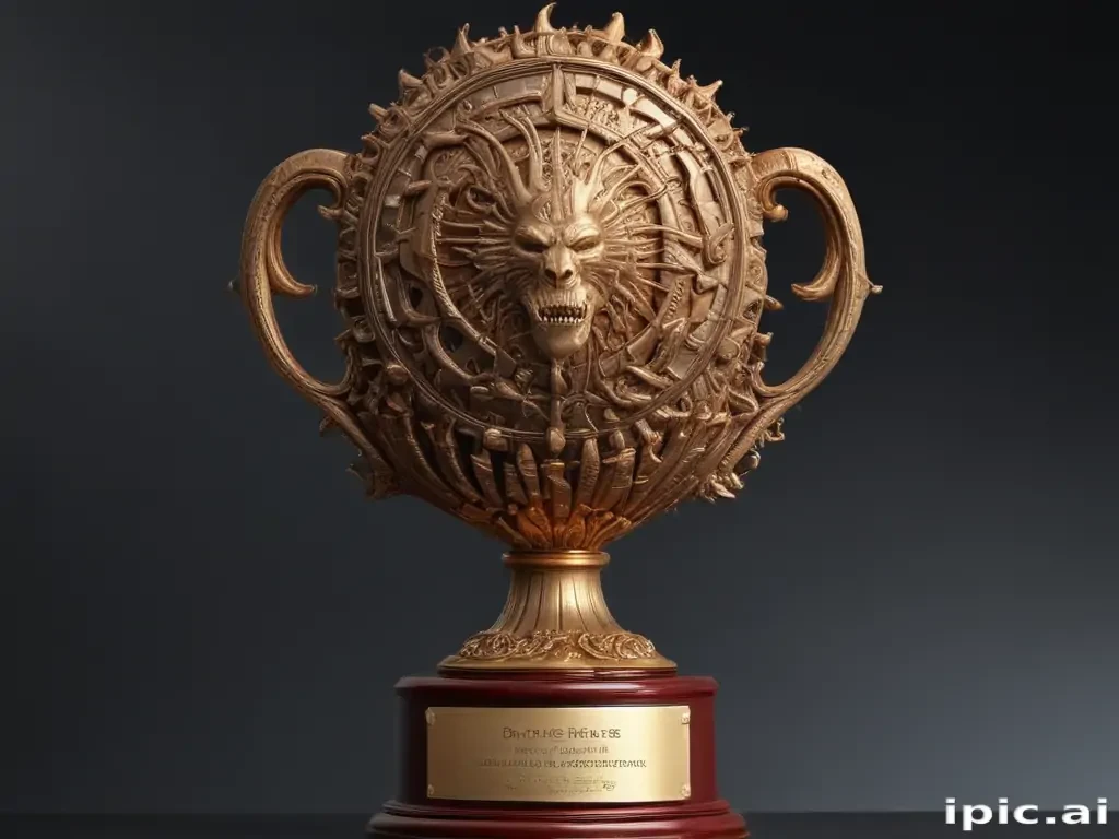 trophy drawing
