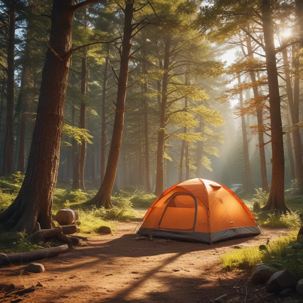 camping background