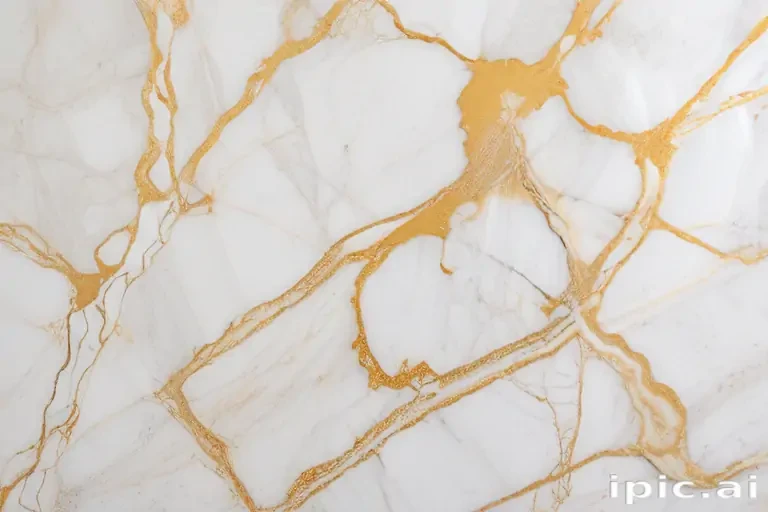 white and gold marble background