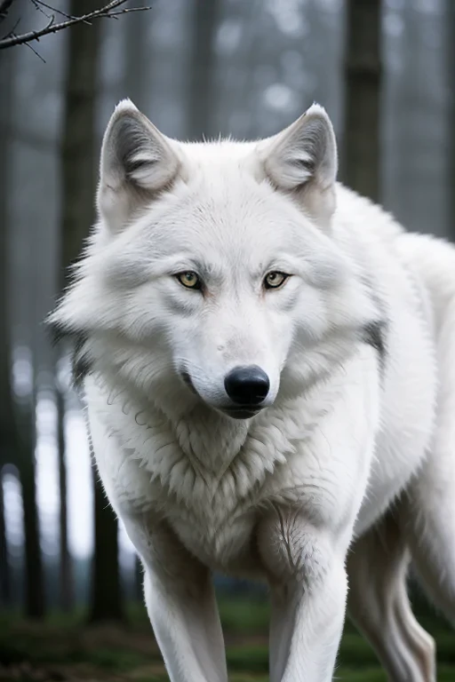 white wolf