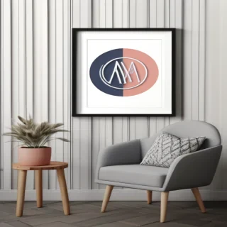 art print mockup