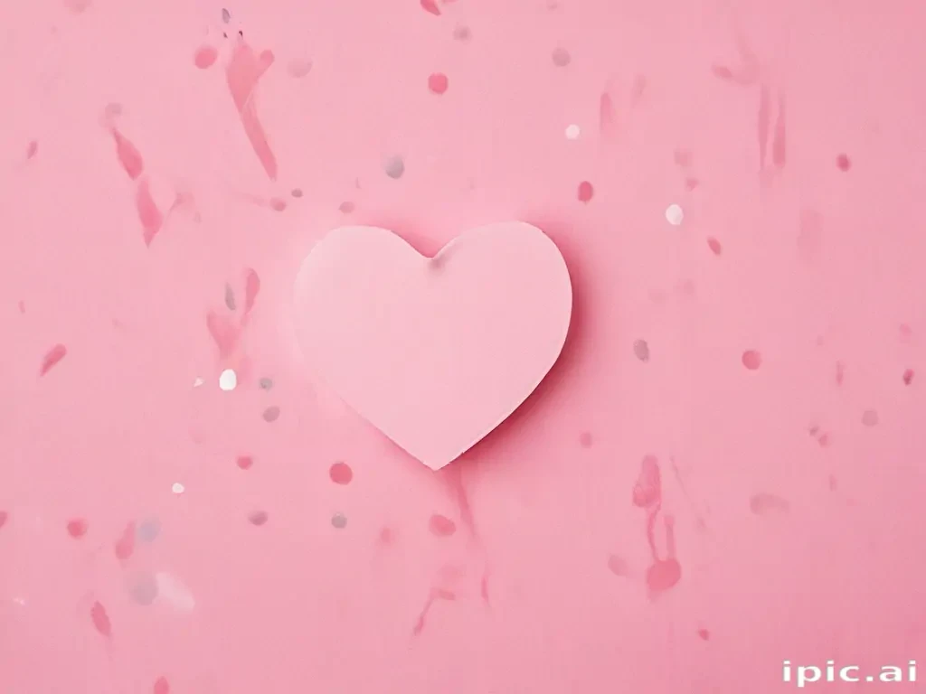 aesthetic pink valentines wallpaper