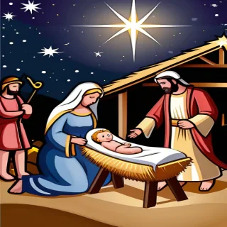 free christmas nativity images