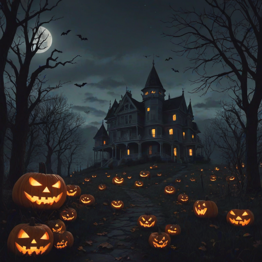 halloween background aesthetic
