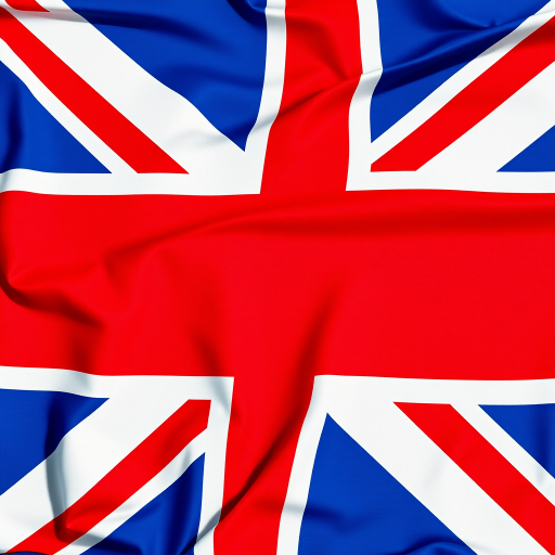 Create a high-resolution image of the Union Jack flag with vibrant colors, shot from a top-down view using a DSLR camera with a 50mm lens, aperture set to f/8, ISO 100, and in natural daylight to enhance detail and clarity.