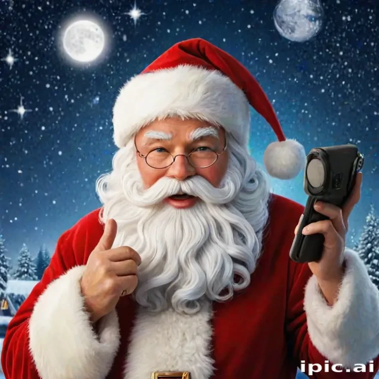 santa claus iphone wallpaper