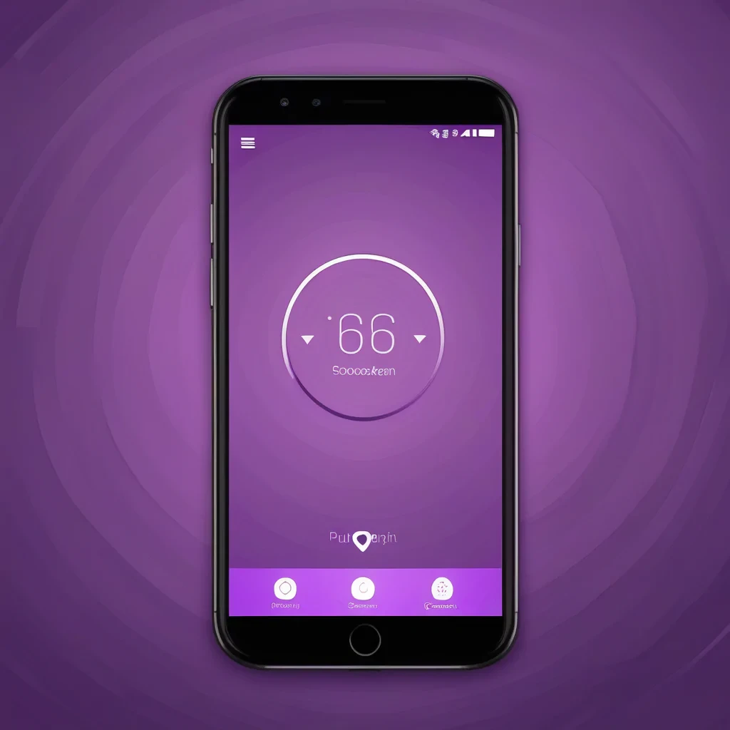 purple lockscreen