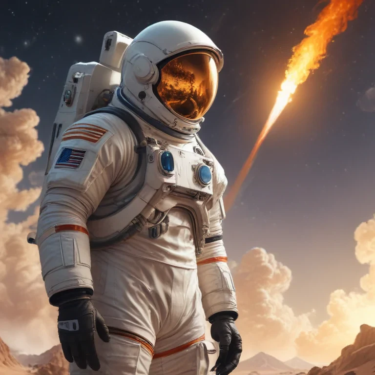 astronaut cartoon