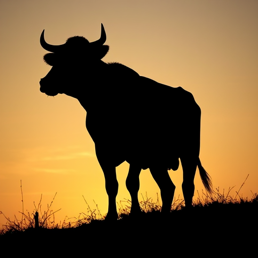 cow silhouette
