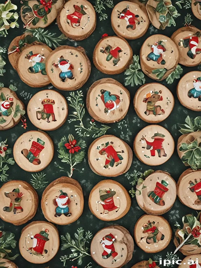 christmas back rounds