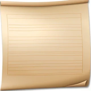 piece of paper png