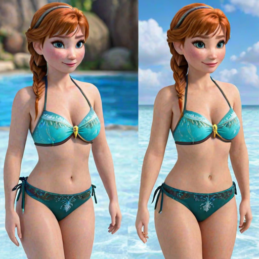 frozen anna bikini