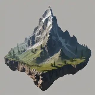 transparent mountain png