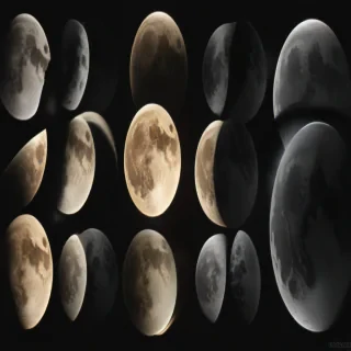 moon phases png
