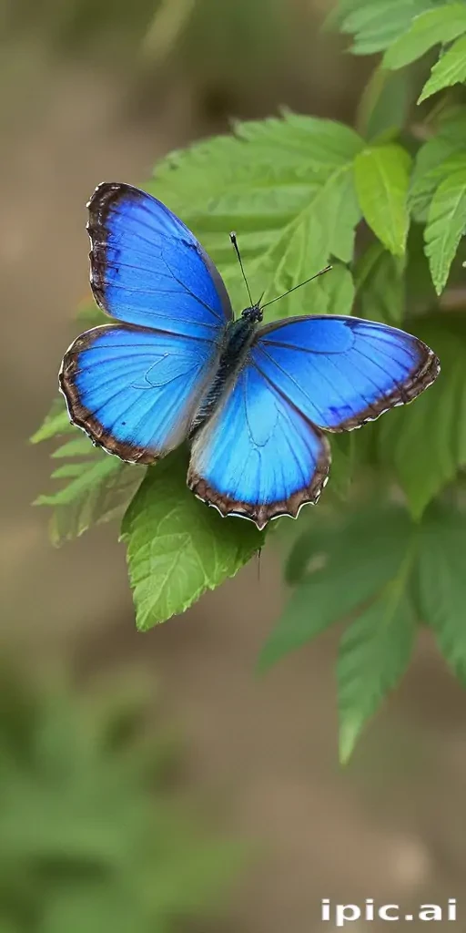 blue butterfly