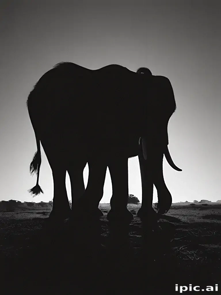 elephant silhouette