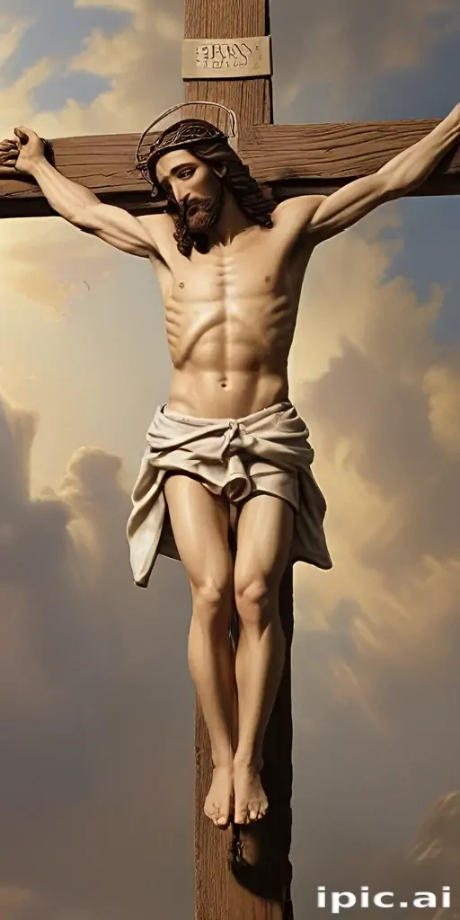 jesus on the cross picture