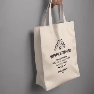 tote bag mockup