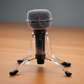 transparent microphone