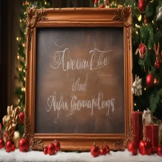 frame for xmas