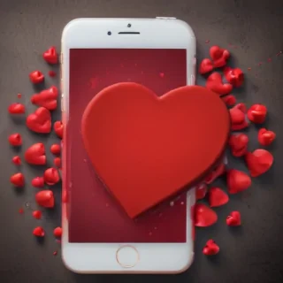 valentines iphone background