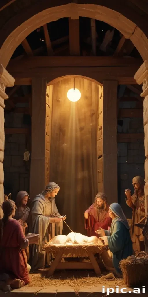 manger scene images free