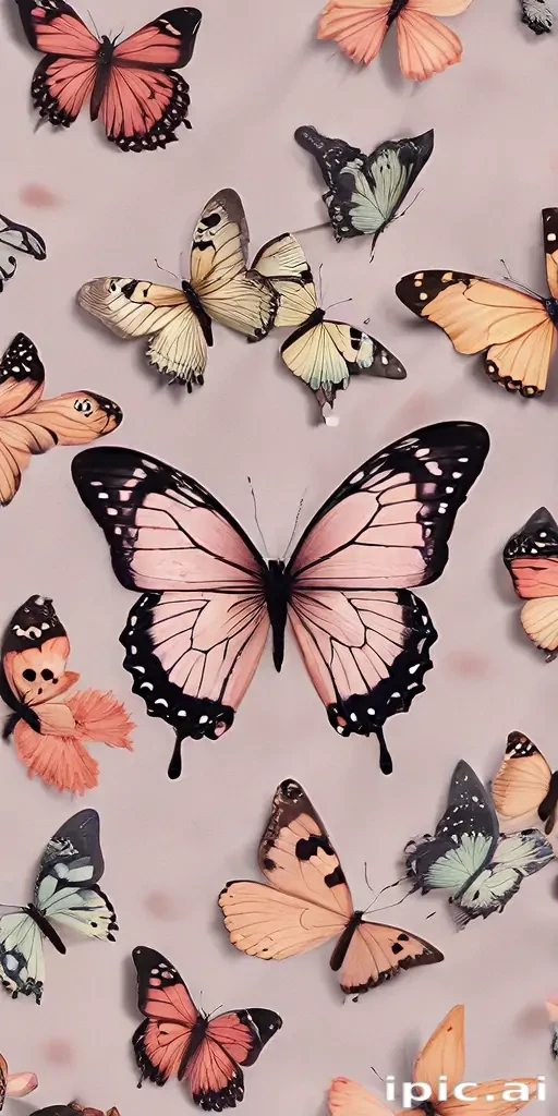 aesthetic wallpaper butterfly